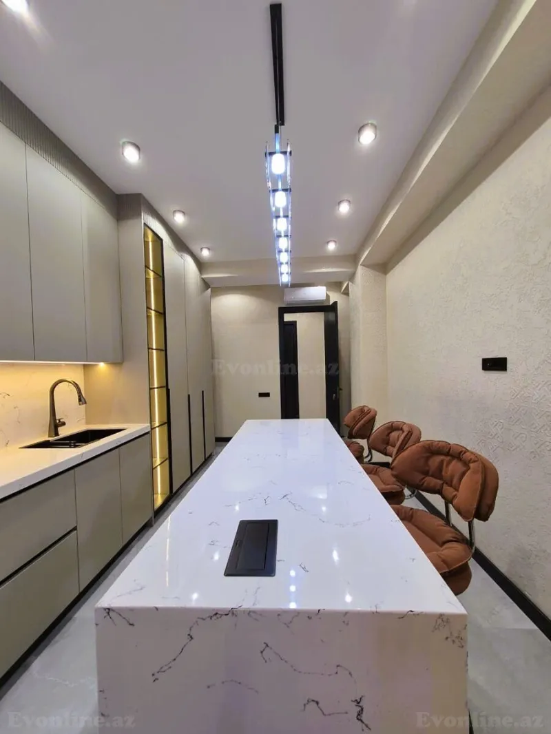 Satılır 3 otaqlı Mənzil Yeni tikili 142 m² Nəriman Nərimanov m. - şəkil 8