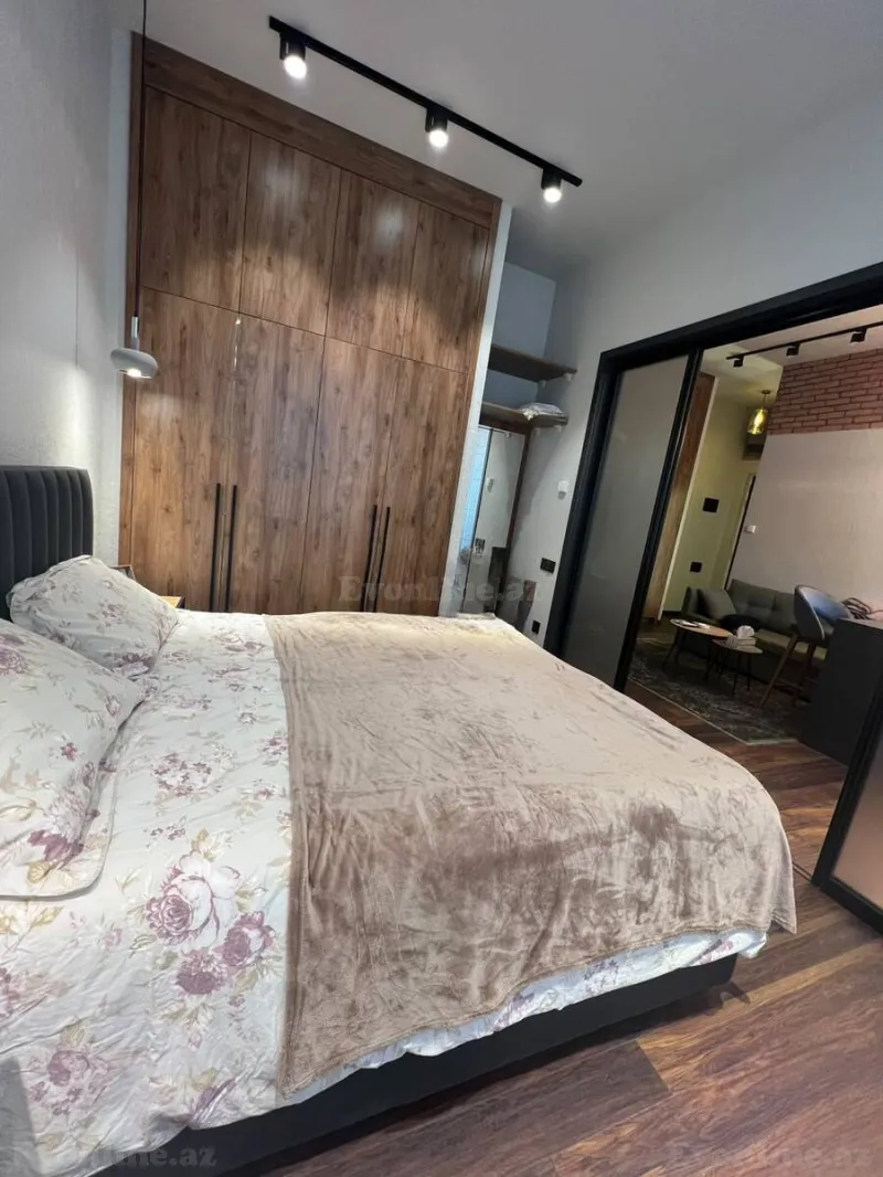 Kirayə verilir 2 otaqlı Mənzil Yeni tikili 45 m² Xətai r. - şəkil 3