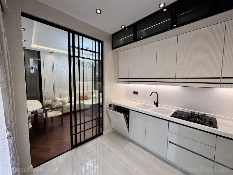 Satılır 3 otaqlı Mənzil Yeni tikili 80 m² Dərnəgül m. - şəkil 5