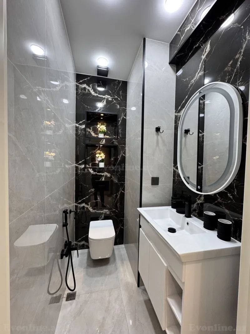 Satılır 3 otaqlı Mənzil Yeni tikili 80 m² Dərnəgül m. - şəkil 17