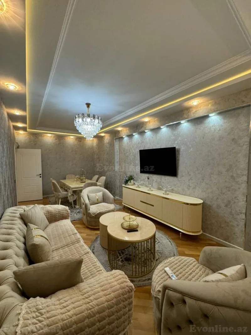 Satılır 3 otaqlı Mənzil Yeni tikili 110 m² Əhmədli m. - şəkil 2