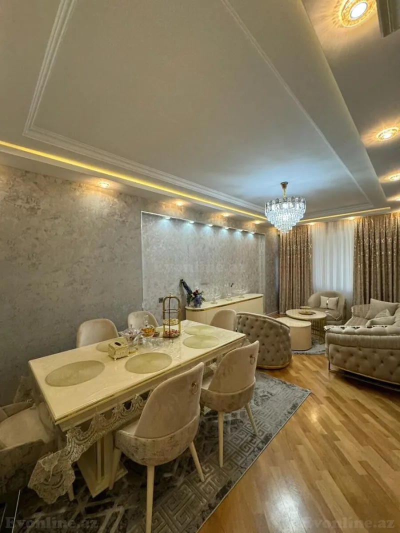 Satılır 3 otaqlı Mənzil Yeni tikili 110 m² Əhmədli m. - şəkil 4