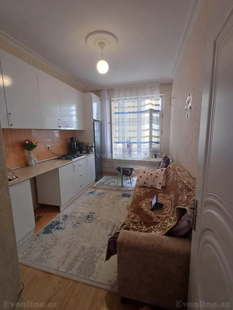 2 otaqlı Mənzil 52 m² Həzi Aslanov m. Satılır