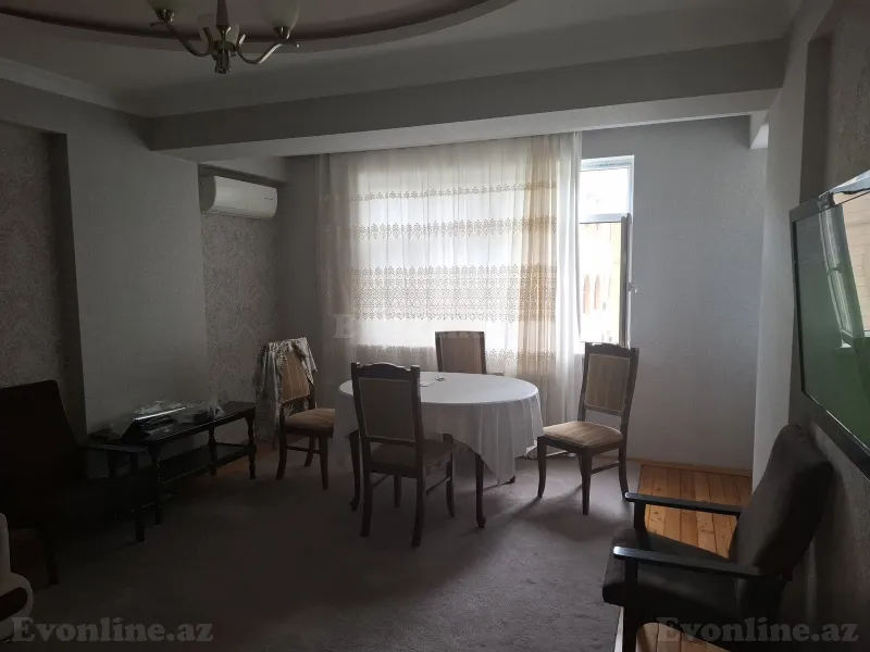 Kirayə verilir 3 otaqlı Mənzil Yeni tikili 85 m² Qara Qarayev m. - şəkil 2