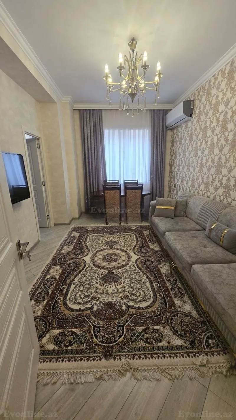 2 otaqlı Mənzil 70 m² Nərimanov r. Kirayə verilir