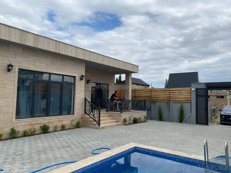 Satılır 3 otaqlı Həyət evi 100 m² Novxanı - şəkil 3
