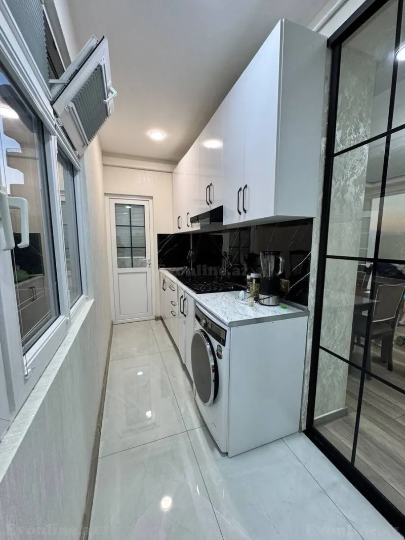 Kirayə verilir 3 otaqlı Mənzil Yeni tikili 86 m² Əhmədli m. - şəkil 16