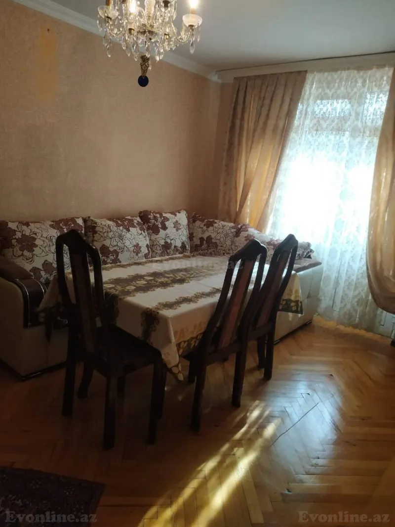 2 otaqlı Mənzil 55 m² Nəriman Nərimanov m. Kirayə verilir