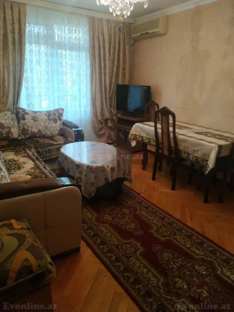 Kirayə verilir 2 otaqlı Mənzil Köhnə tikili 55 m² Nəriman Nərimanov m. - şəkil 2