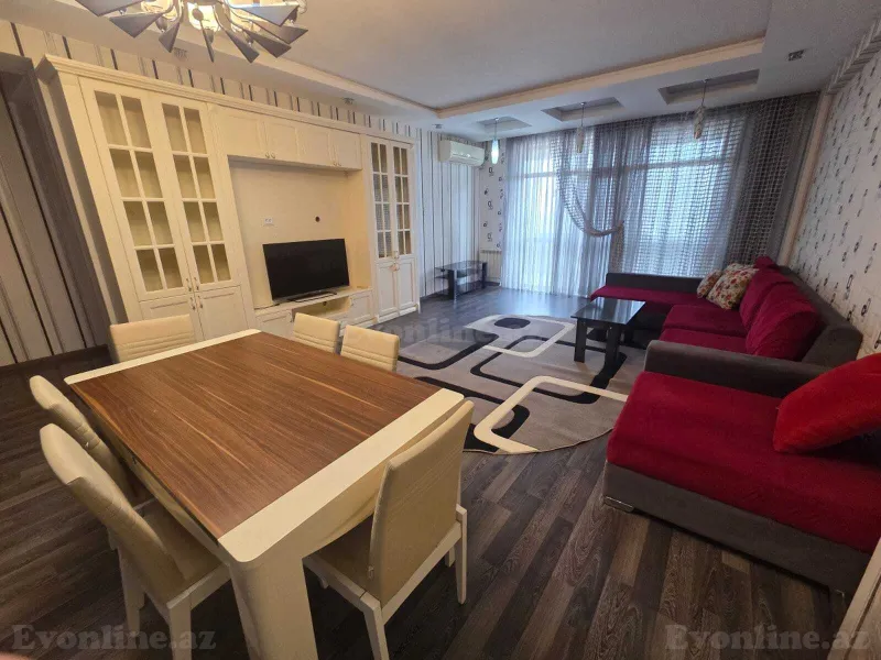 Kirayə verilir 3 otaqlı Mənzil Yeni tikili 165 m² Nəriman Nərimanov m. - şəkil 2