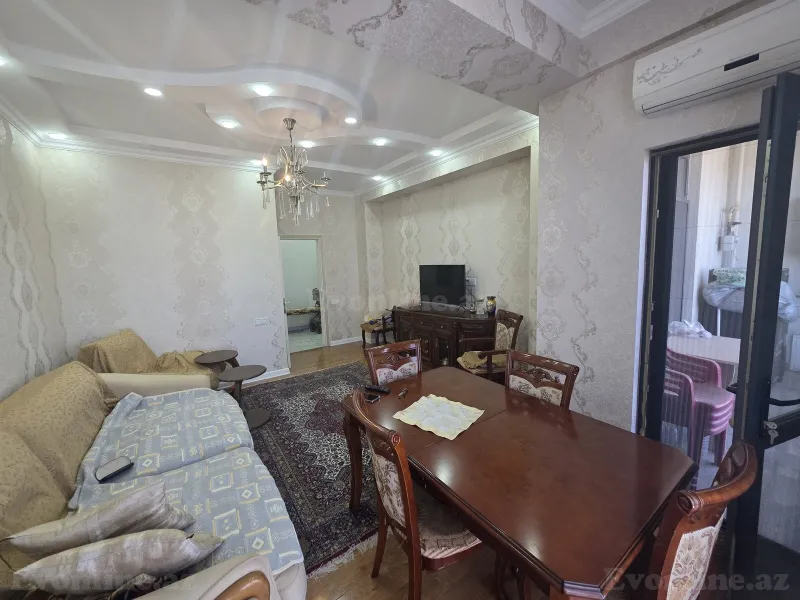 Satılır 2 otaqlı Mənzil Yeni tikili 80 m² Qara Qarayev m. - şəkil 5