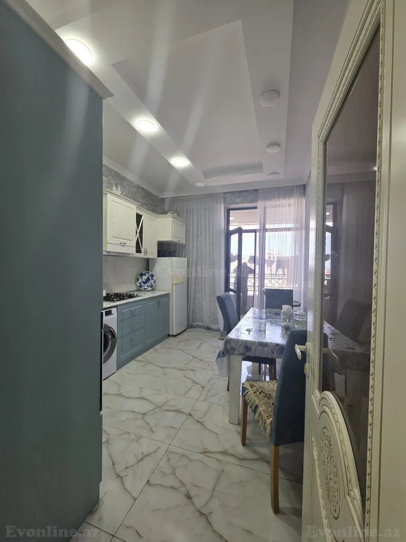 Satılır 2 otaqlı Mənzil Yeni tikili 80 m² Qara Qarayev m. - şəkil 7
