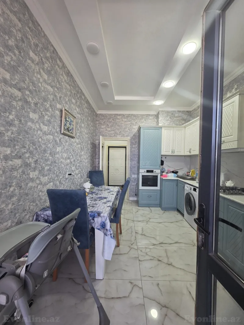Satılır 2 otaqlı Mənzil Yeni tikili 80 m² Qara Qarayev m. - şəkil 10
