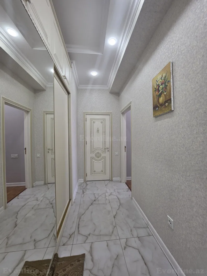 Satılır 2 otaqlı Mənzil Yeni tikili 80 m² Qara Qarayev m. - şəkil 11