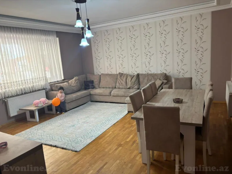 Satılır 5 otaqlı Mənzil Köhnə tikili 120 m² Memar Əcəmi m. - şəkil 2