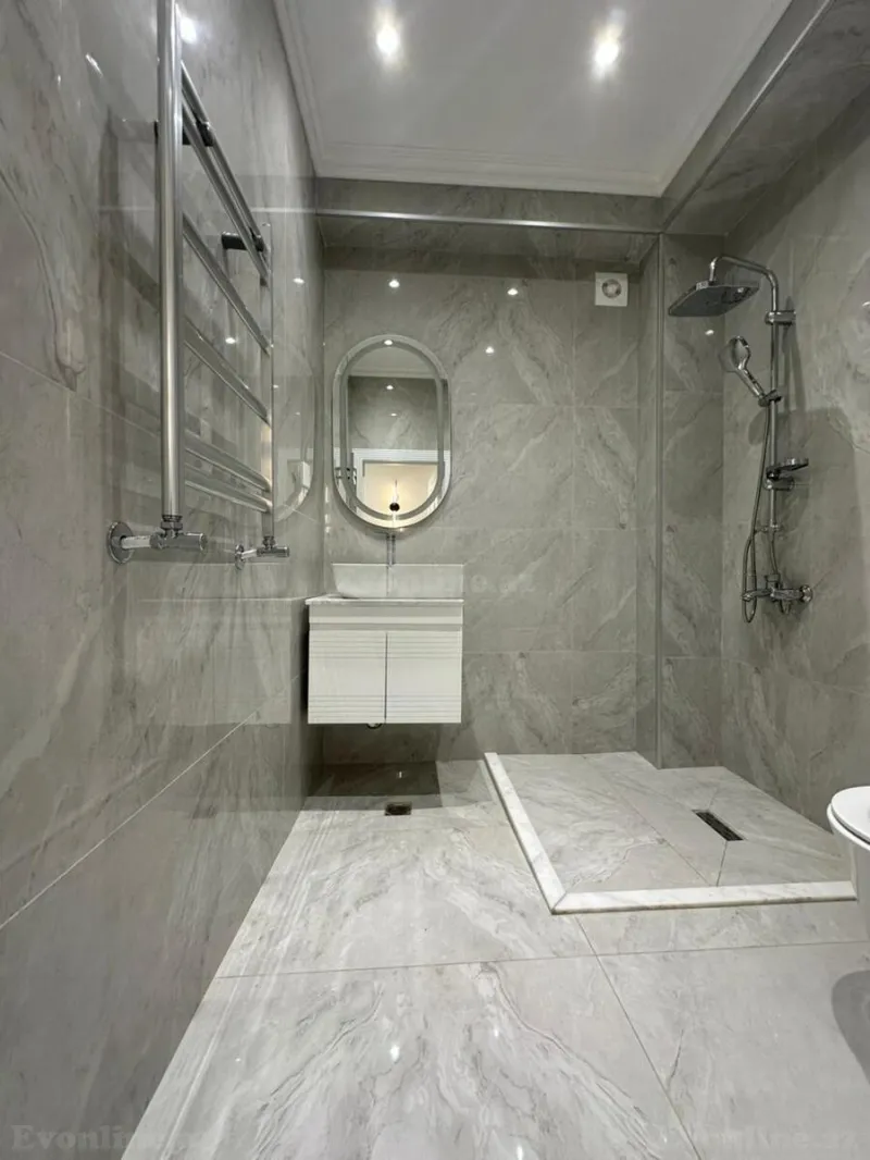 Satılır 2 otaqlı Mənzil Yeni tikili 77 m² Həzi Aslanov m. - şəkil 9