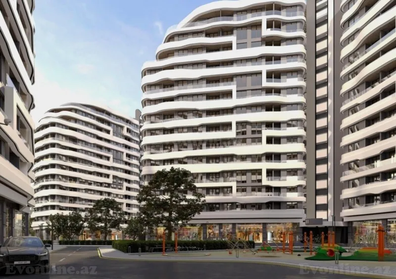 1 otaqlı Mənzil 61 m² Bakıxanov Satılır