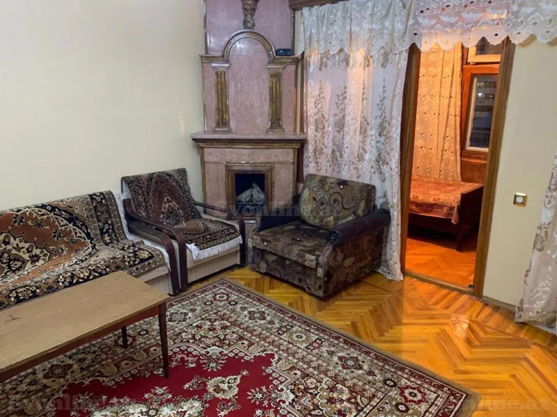 Kirayə verilir 2 otaqlı Mənzil Köhnə tikili 50 m² Elmlər Akademiyası m. - şəkil 2