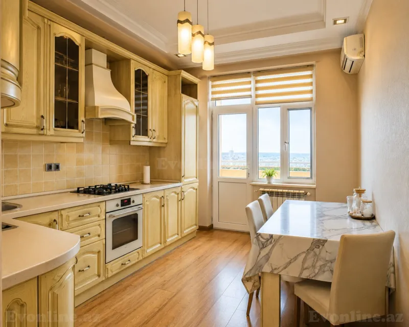 Kirayə verilir 2 otaqlı Mənzil Yeni tikili 76 m² Əhmədli m. - şəkil 2