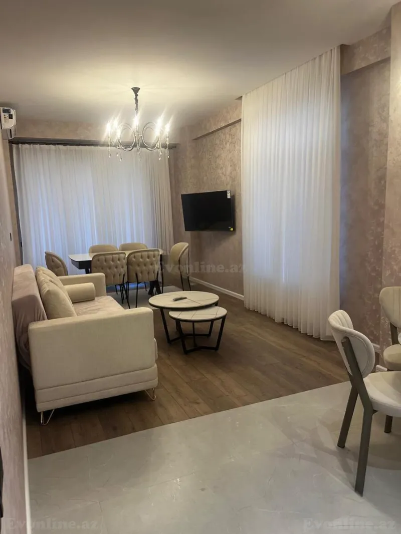 Kirayə verilir 3 otaqlı Mənzil Yeni tikili 110 m² Nizami m. - şəkil 3