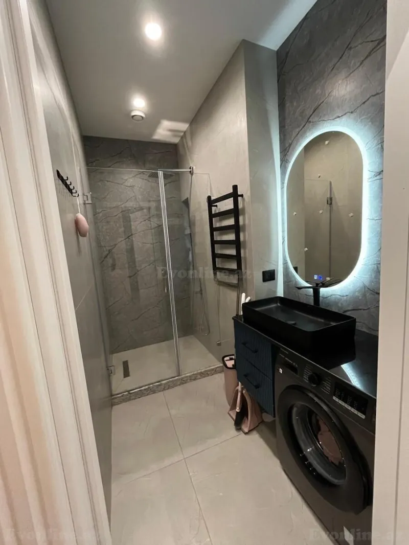 Kirayə verilir 3 otaqlı Mənzil Yeni tikili 110 m² Nizami m. - şəkil 11