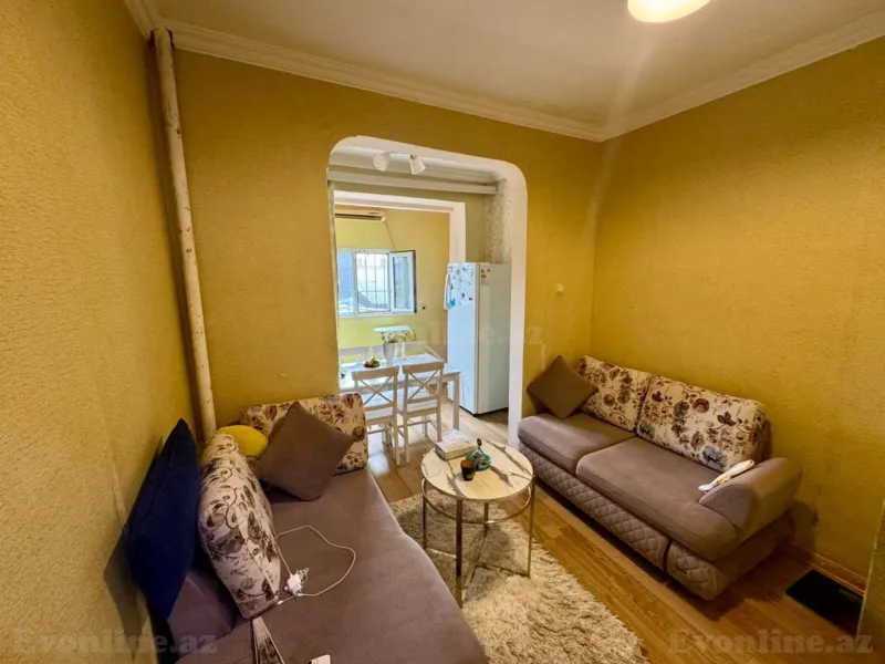 Satılır 1 otaqlı Mənzil Köhnə tikili 48 m² Həzi Aslanov m. - şəkil 2