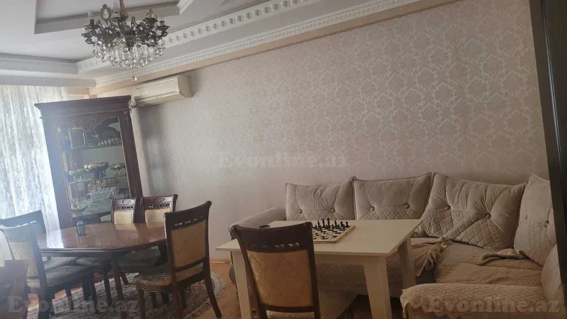 Satılır 3 otaqlı Mənzil Yeni tikili 90 m² İnşaatçılar m. - şəkil 8