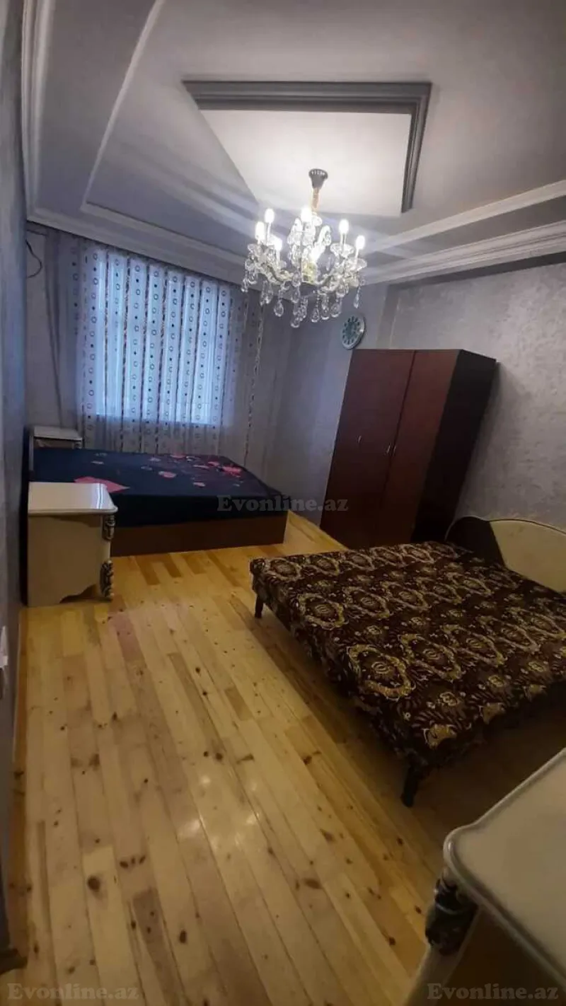Kirayə verilir 2 otaqlı Mənzil Yeni tikili 80 m² Əhmədli m. - şəkil 3