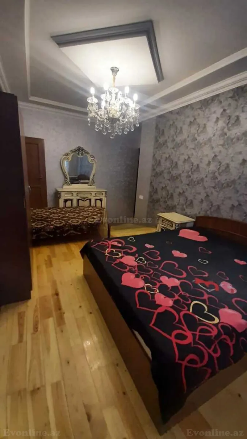 Kirayə verilir 2 otaqlı Mənzil Yeni tikili 80 m² Əhmədli m. - şəkil 4