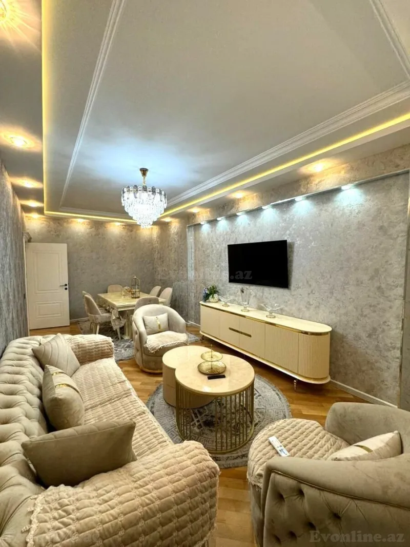 Satılır 3 otaqlı Mənzil Yeni tikili 106 m² Əhmədli m. - şəkil 3