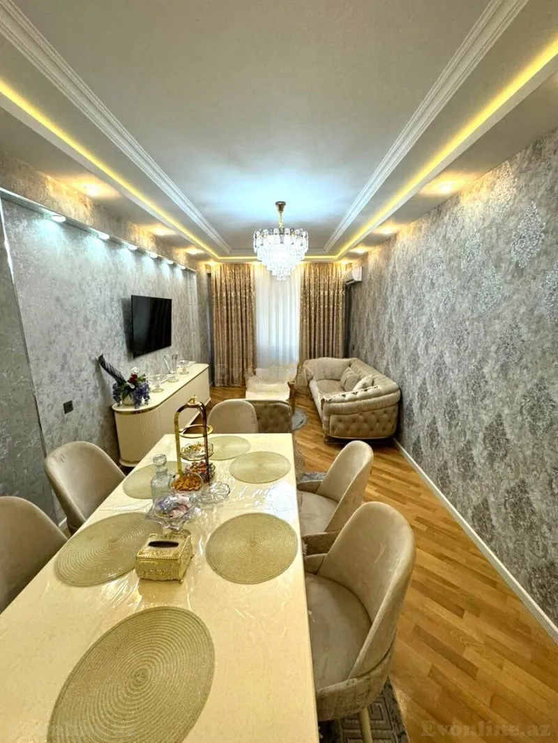 Satılır 3 otaqlı Mənzil Yeni tikili 106 m² Əhmədli m. - şəkil 4