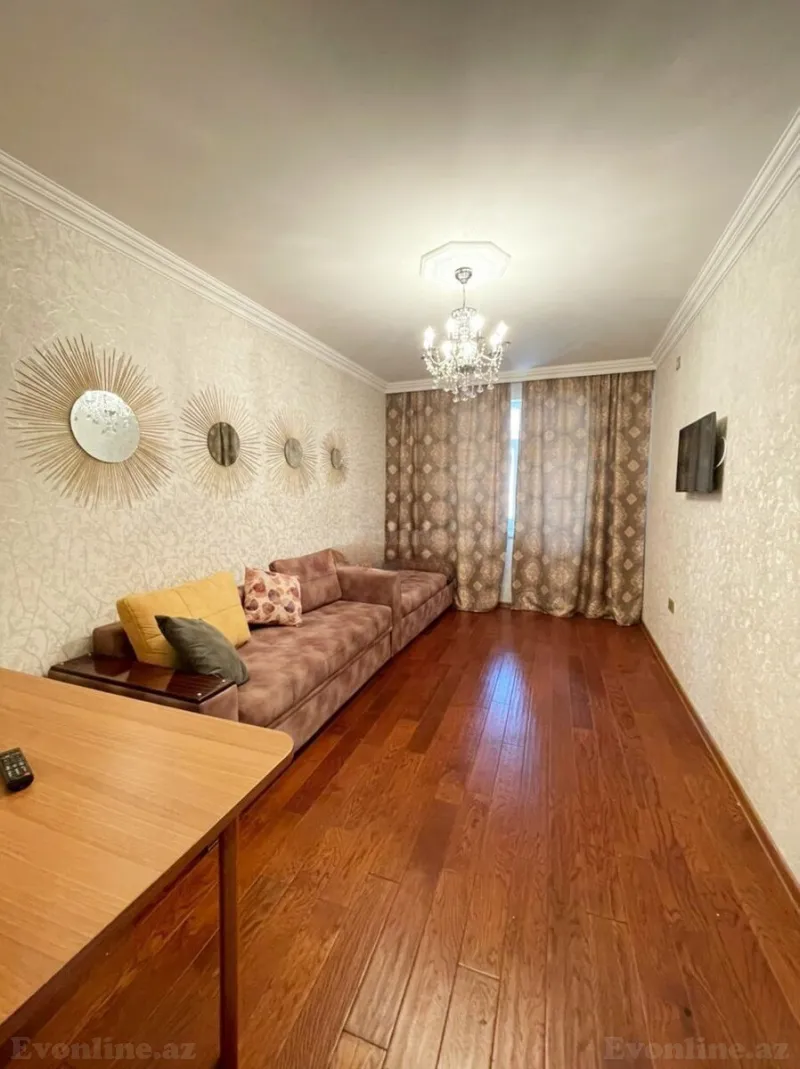 Kirayə verilir 2 otaqlı Mənzil Yeni tikili 50 m² İnşaatçılar m. - şəkil 3