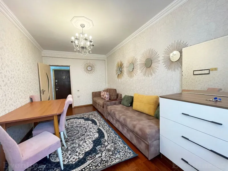 Kirayə verilir 2 otaqlı Mənzil Yeni tikili 50 m² İnşaatçılar m. - şəkil 15