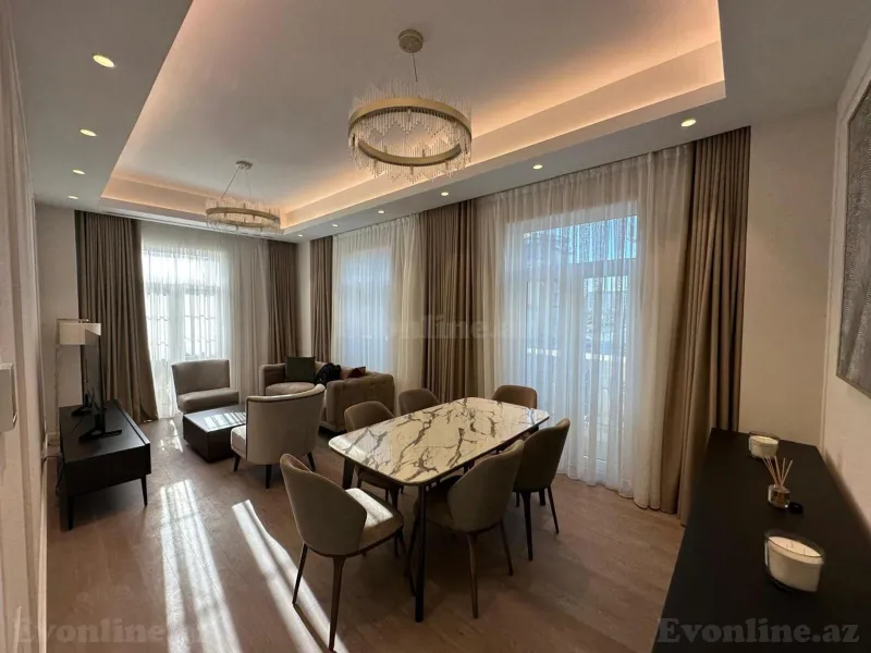 Kirayə verilir 3 otaqlı Mənzil Yeni tikili 111 m² Xətai r. - şəkil 6
