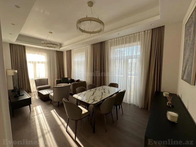 Kirayə verilir 3 otaqlı Mənzil Yeni tikili 111 m² Xətai r. - şəkil 7