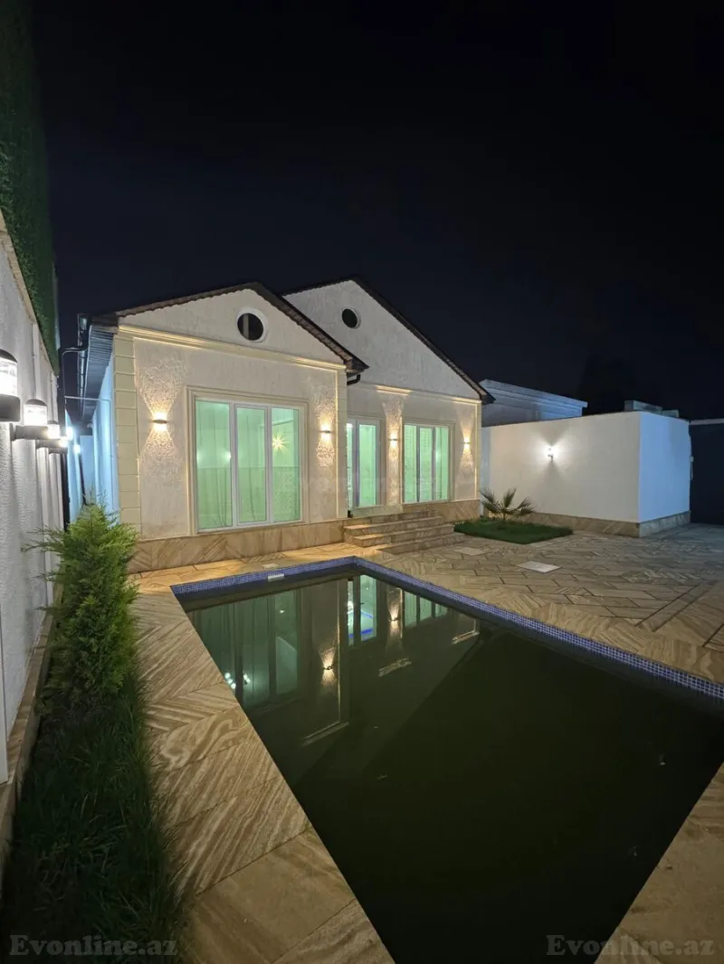 4 otaqlı Həyət evi 130 m² Mərdəkan Satılır
