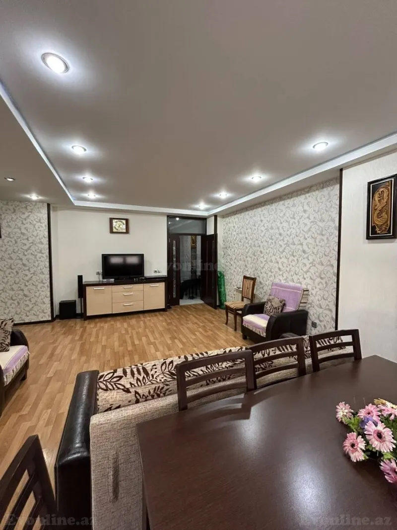 Satılır 3 otaqlı Mənzil Yeni tikili 103 m² Həzi Aslanov m. - şəkil 6