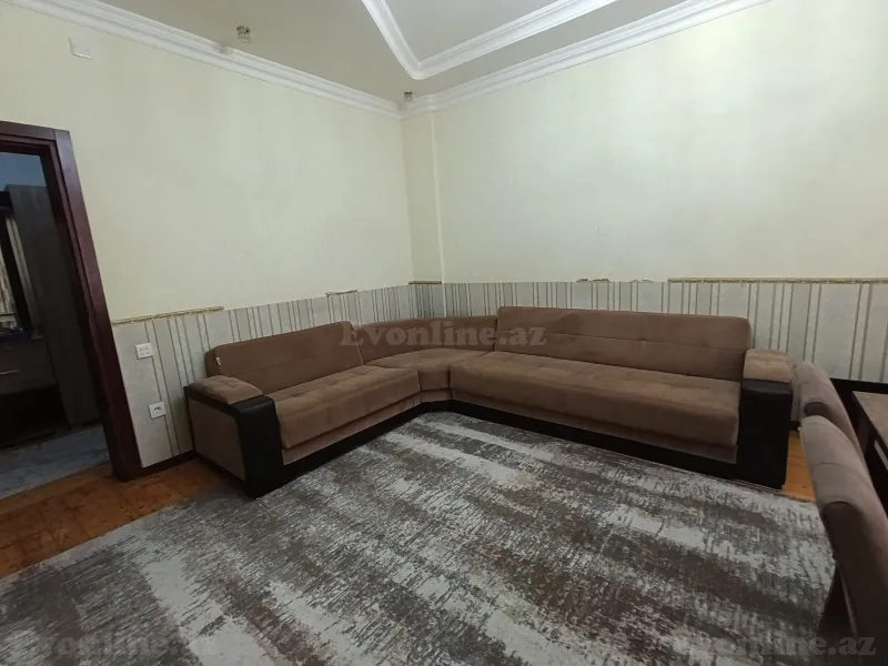 Kirayə verilir 3 otaqlı Mənzil Yeni tikili 109 m² Həzi Aslanov m. - şəkil 3