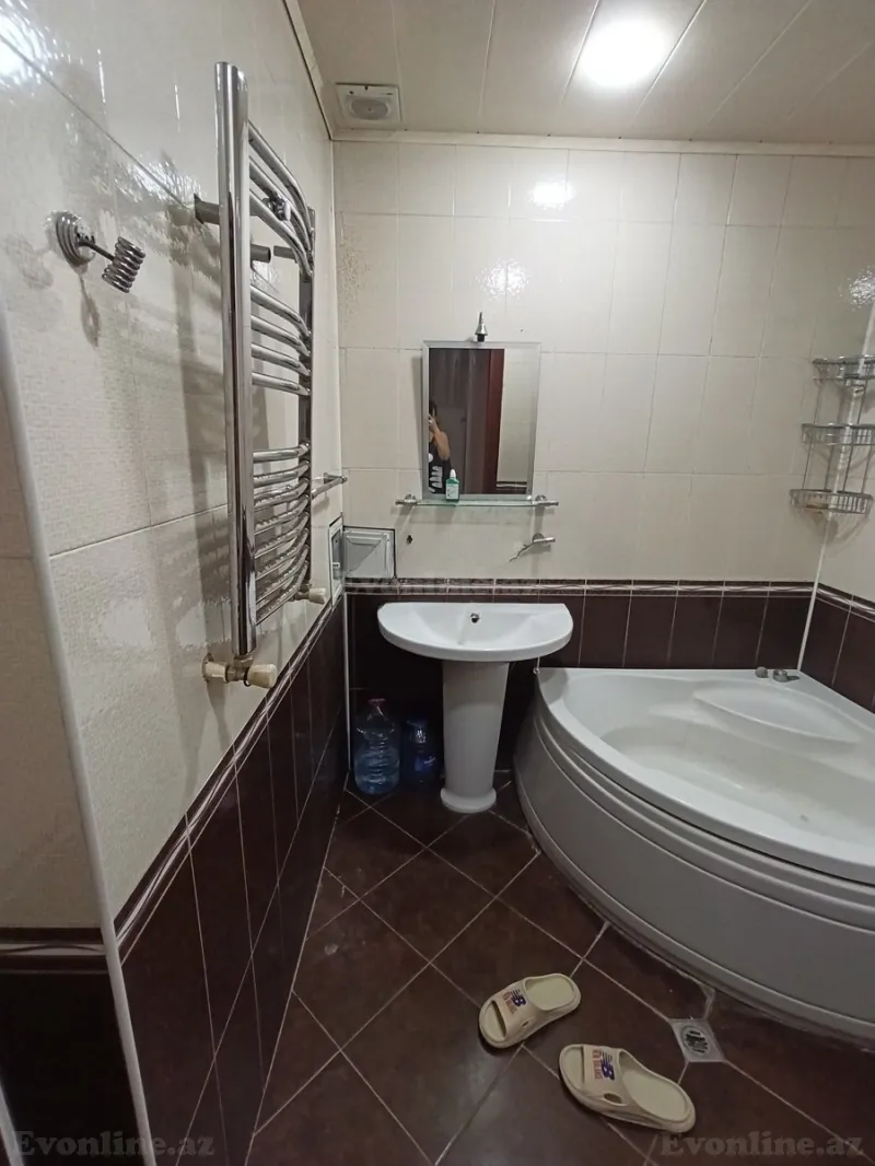 Kirayə verilir 3 otaqlı Mənzil Yeni tikili 109 m² Həzi Aslanov m. - şəkil 19