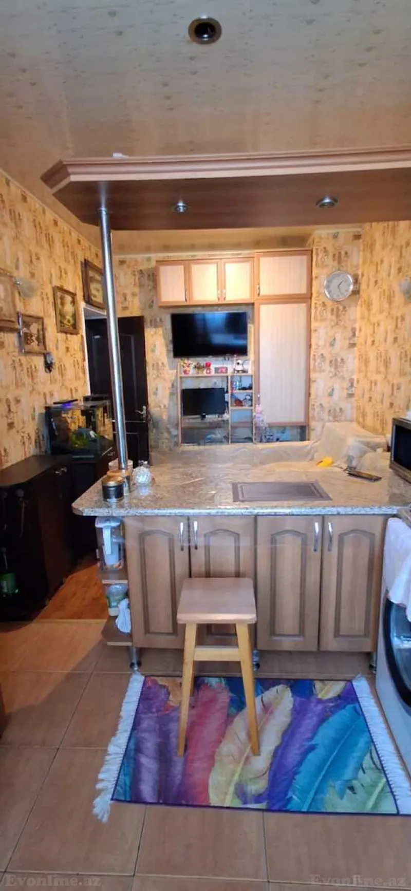 Satılır 1 otaqlı Mənzil Yeni tikili 54 m² Həzi Aslanov m. - şəkil 8