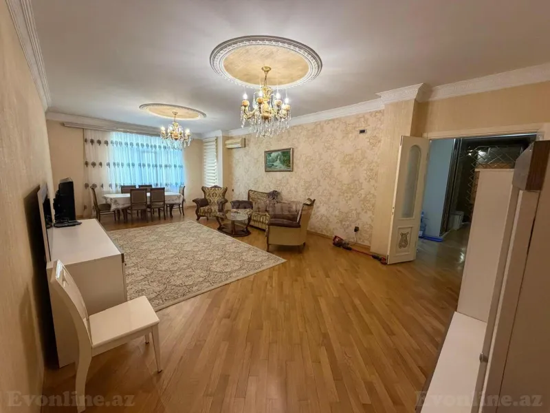 Kirayə verilir 4 otaqlı Mənzil Yeni tikili 200 m² Nizami m.