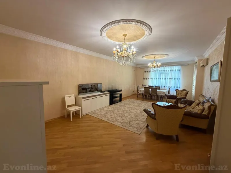 Kirayə verilir 4 otaqlı Mənzil Yeni tikili 200 m² Nizami m. - şəkil 3