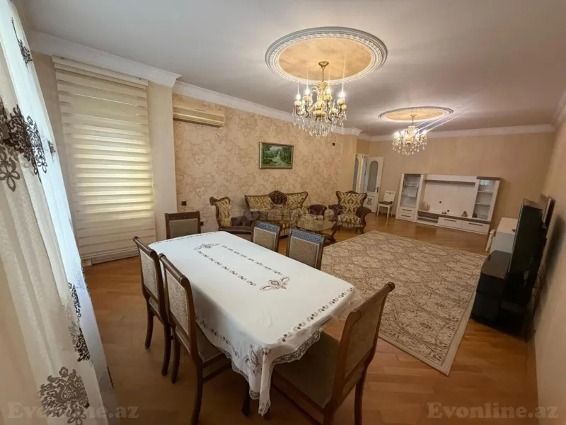 Kirayə verilir 4 otaqlı Mənzil Yeni tikili 200 m² Nizami m. - şəkil 4
