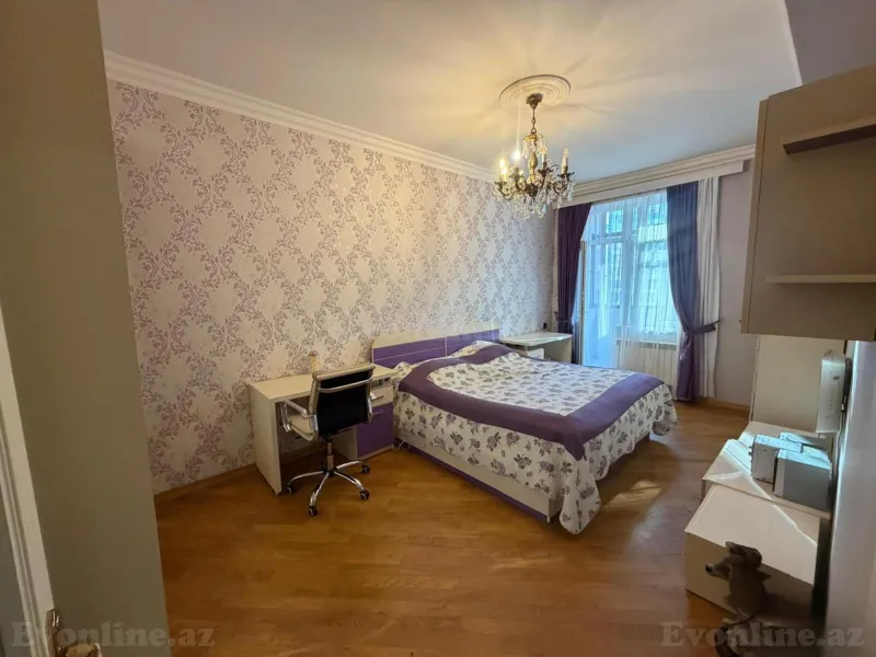 Kirayə verilir 4 otaqlı Mənzil Yeni tikili 200 m² Nizami m. - şəkil 12