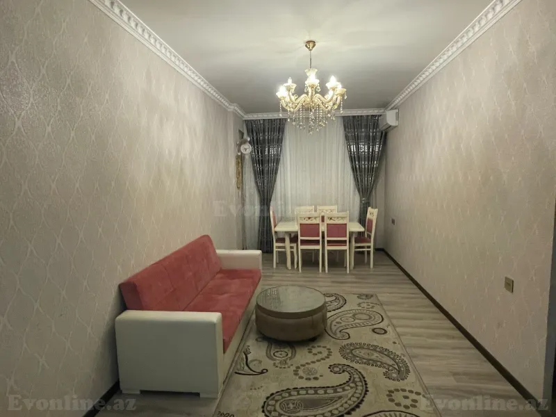 3 otaqlı Mənzil 130 m² Yeni Yasamal Kirayə verilir