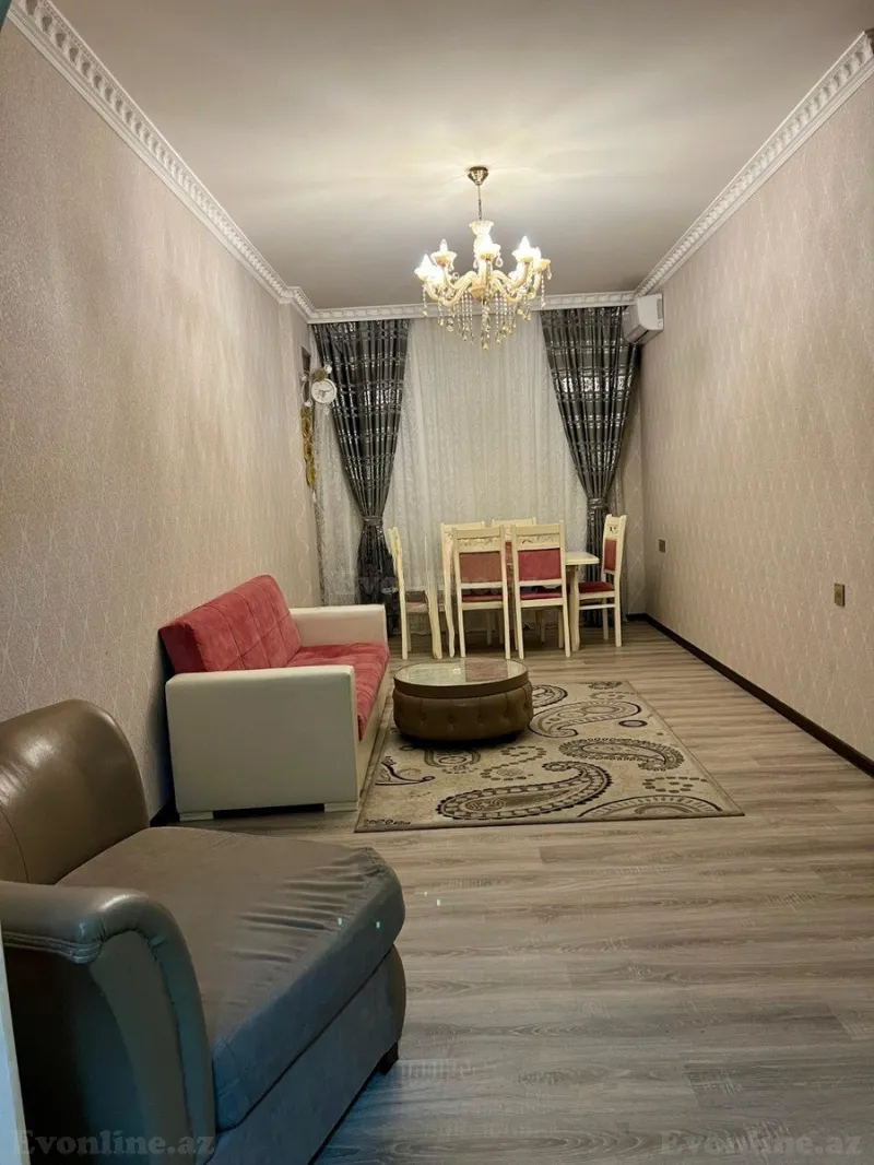 Kirayə verilir 3 otaqlı Mənzil Yeni tikili 130 m² Yeni Yasamal - şəkil 2