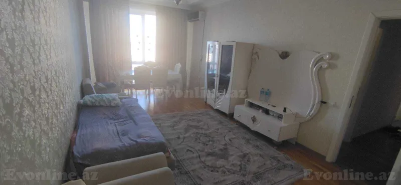 Kirayə verilir 2 otaqlı Mənzil Yeni tikili 90 m² İnşaatçılar m. - şəkil 2