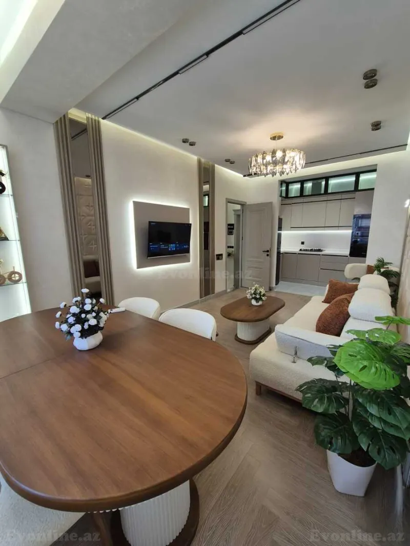 Kirayə verilir 2 otaqlı Mənzil Yeni tikili 60 m² Nəriman Nərimanov m. - şəkil 2