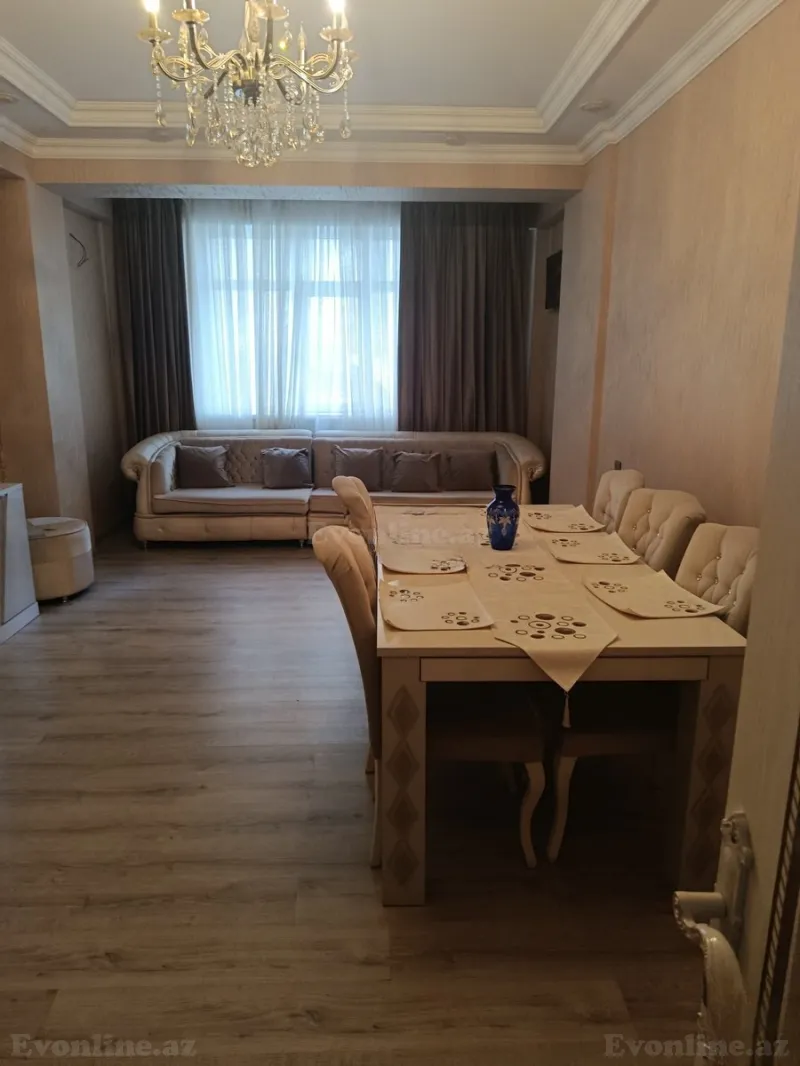 Kirayə verilir 3 otaqlı Mənzil Yeni tikili 100 m² Yeni Yasamal - şəkil 3
