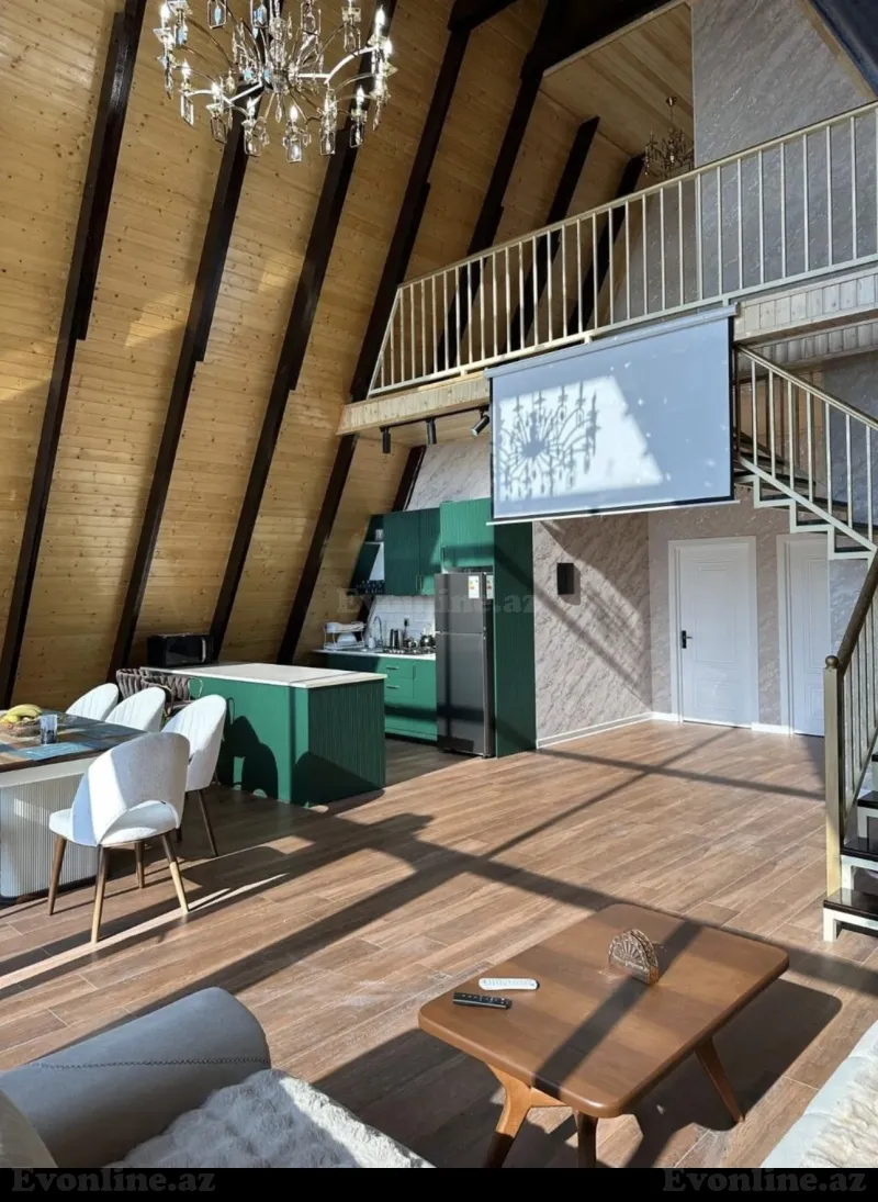 Kirayə verilir 3 otaqlı Həyət evi 140 m² Qəbələ - şəkil 3